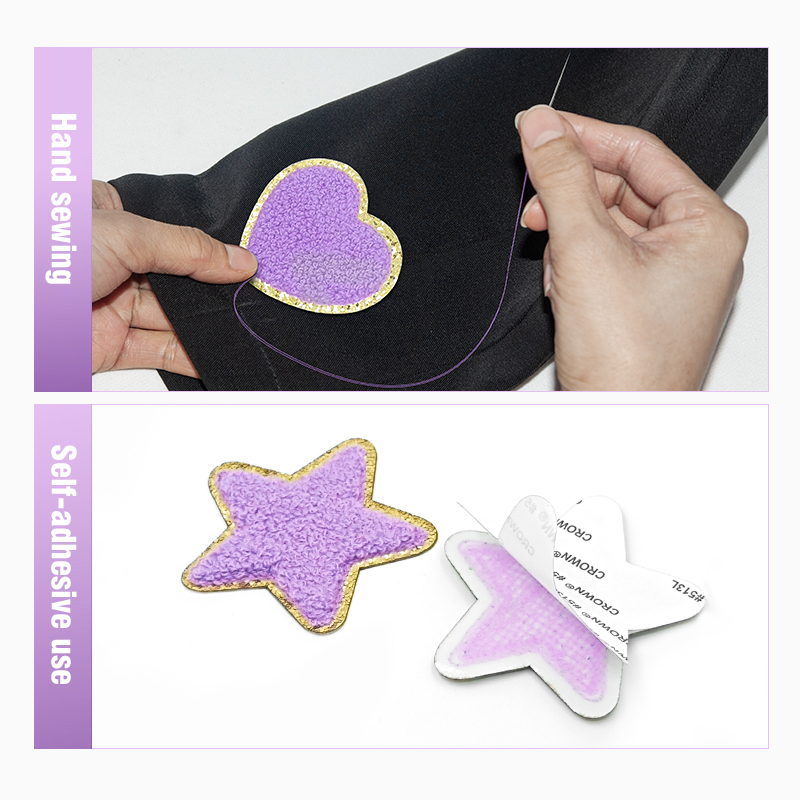 How does terry cloth embroidery create unique 3D texture and soft touch for cartoon embroidery patches?